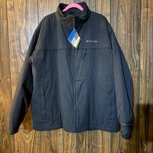 Men's Black Columbia Venture Creek Insulated Jacket, XXL